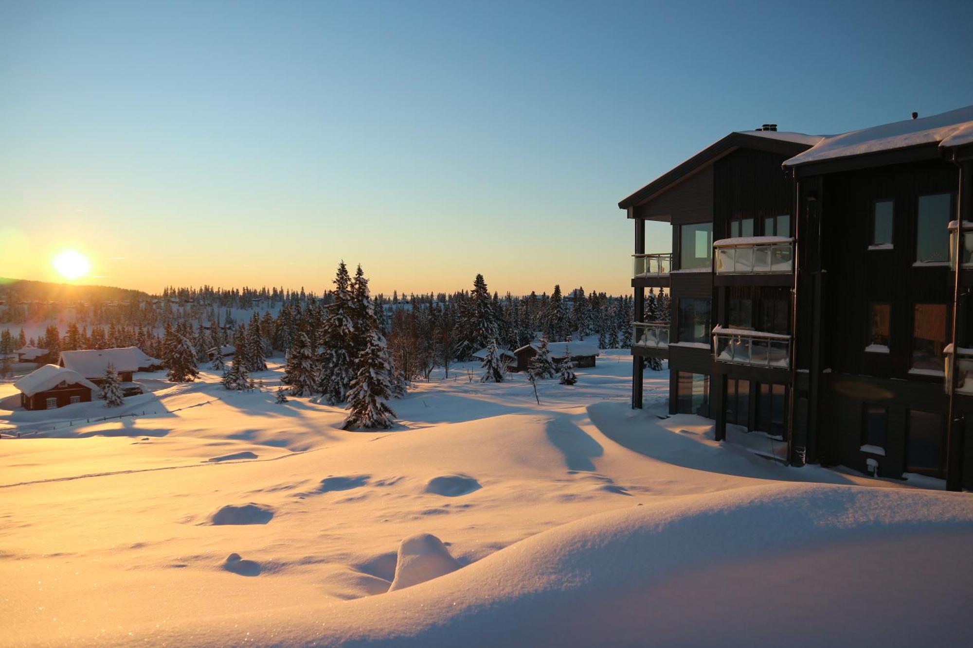 Beautiful Penthouse With Panoramic View At Sjusjoen Apartment Exterior photo