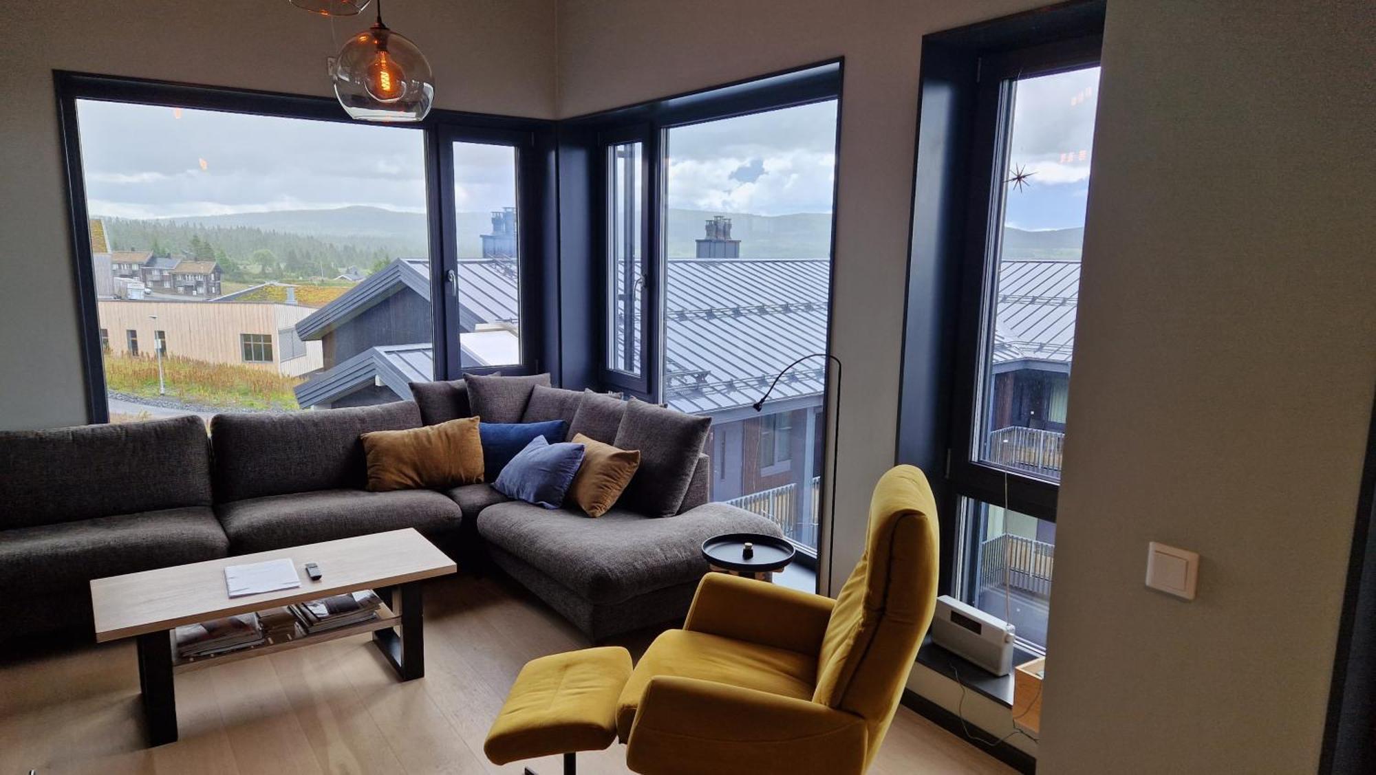 Beautiful Penthouse With Panoramic View At Sjusjoen Apartment Exterior photo